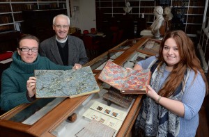 'Marbled Papers' in Armagh Robinson Library