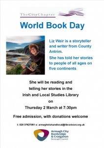 World Book Day Event with Liz Weir
