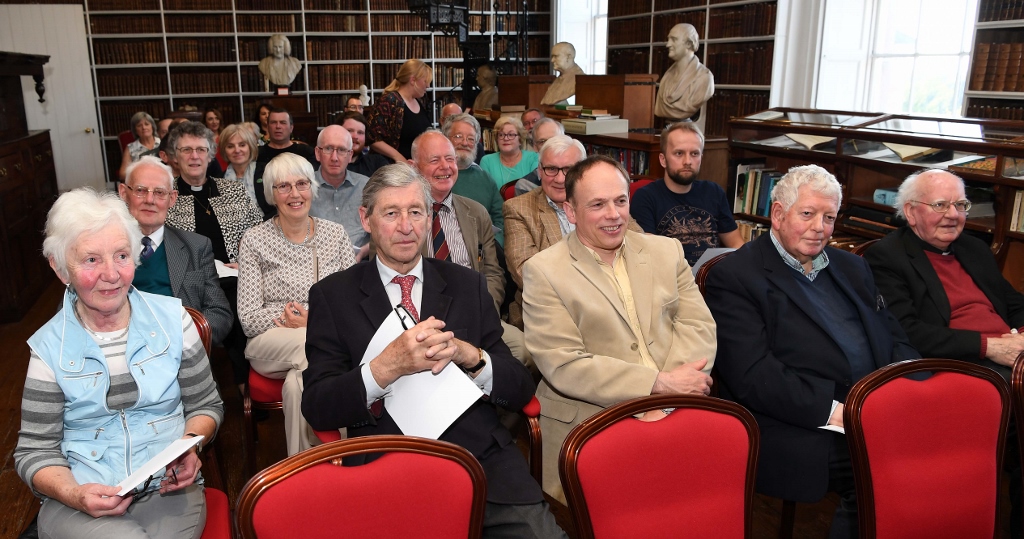 Annual Spring Lecture 2017 attendees Armagh Robinson Library