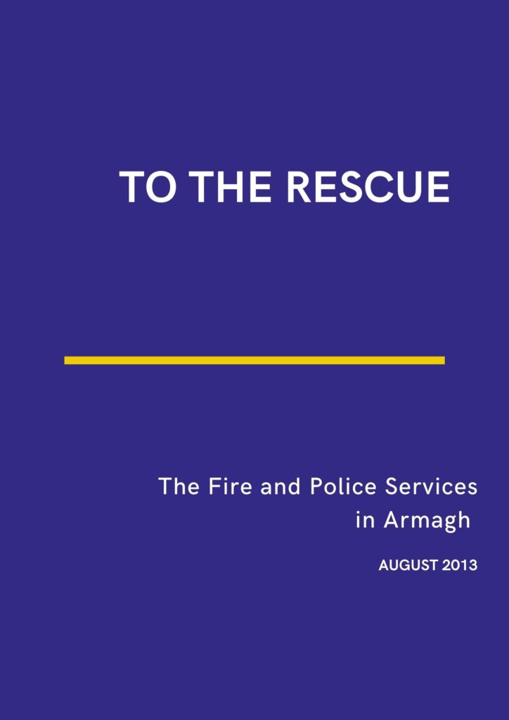Book exhibition | To the Rescue : Fire & Polices Services in Armagh
