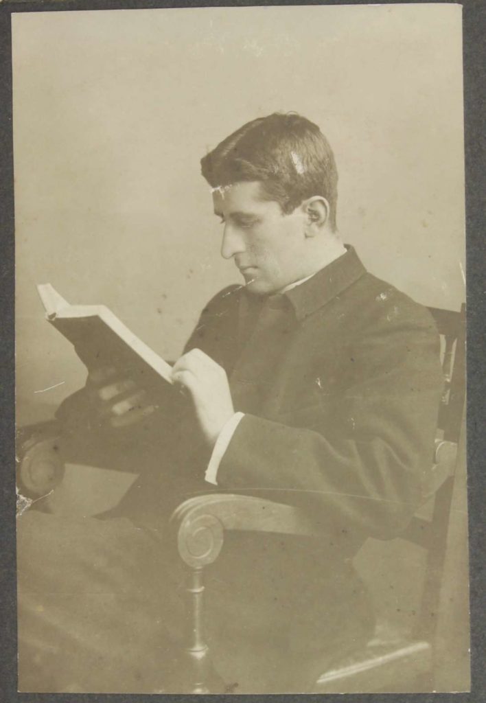 JAF Gregg as a student