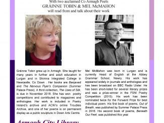National Poetry Day in Armagh 2018