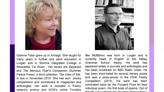 National Poetry Day in Armagh 2018 National Poetry Day in Armagh 2018