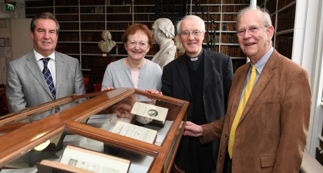 Launch of the Exhibition Swift 350 in Armagh Robinson Library