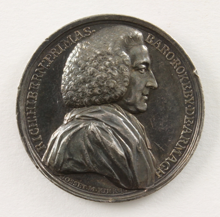 Robinson Library medal, obverse