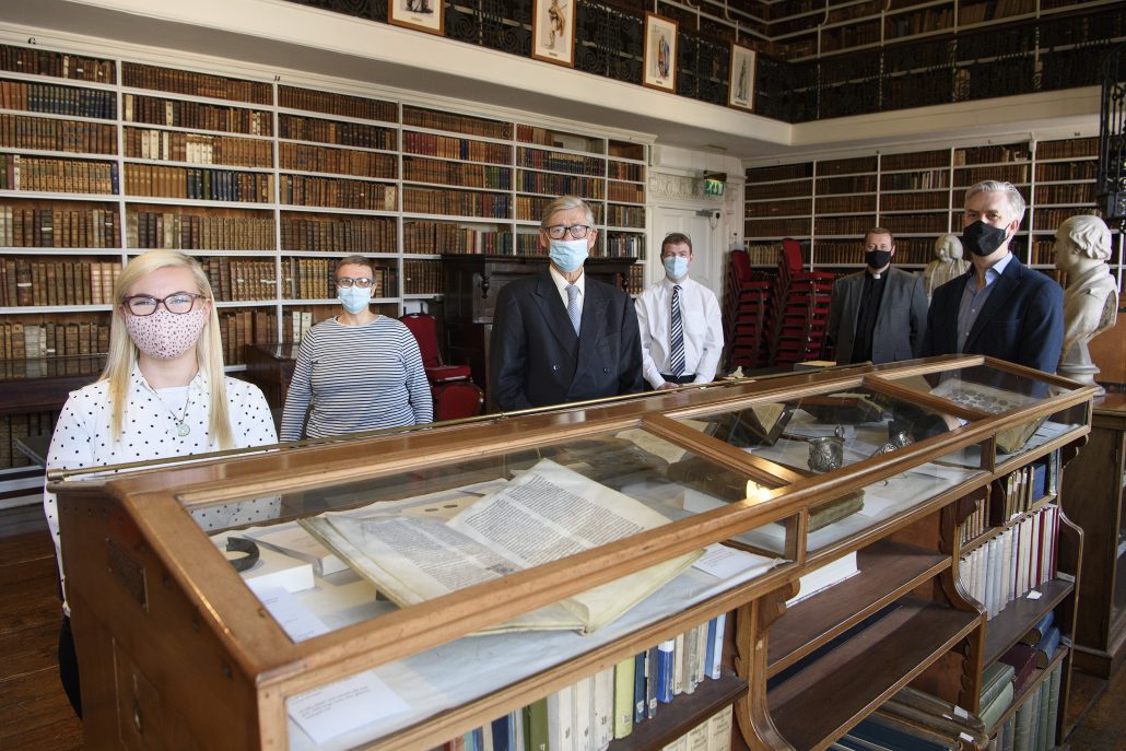 Gold and silver exhibition launch Armagh Robinson Library