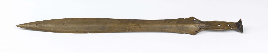 Bronze swordLate Bronze Age, circa 700 BC