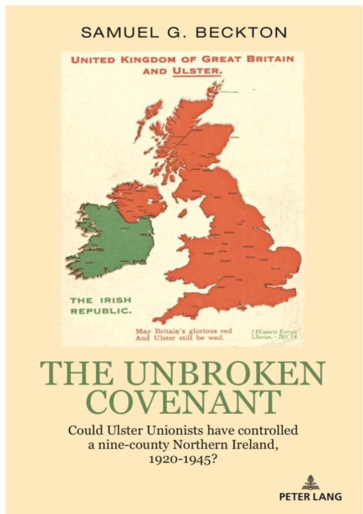 Book Samuel Beckton book launch The Unbroken Covenant